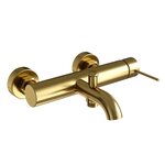 Смеситель для ванны и душа WasserKRAFT Нирс/Niers 3001BG, PVD золото матовое - фото 1 Смеситель для ванны и душа WasserKRAFT Нирс/Niers 3001BG, PVD золото матовое - фото 1