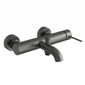 Изображение товара Смеситель для ванны и душа WasserKRAFT Нирс/Niers 3001GR, PVD графит