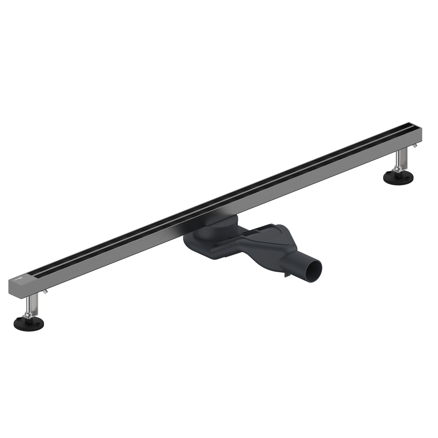 Изображение товара Дренажный канал WasserKRAFT Tauber 64D90GR, 90 см, с двухсторонней решеткой, PVD графит Изображение товара Дренажный канал WasserKRAFT Tauber 64D90GR, 90 см, с двухсторонней решеткой, PVD графит
