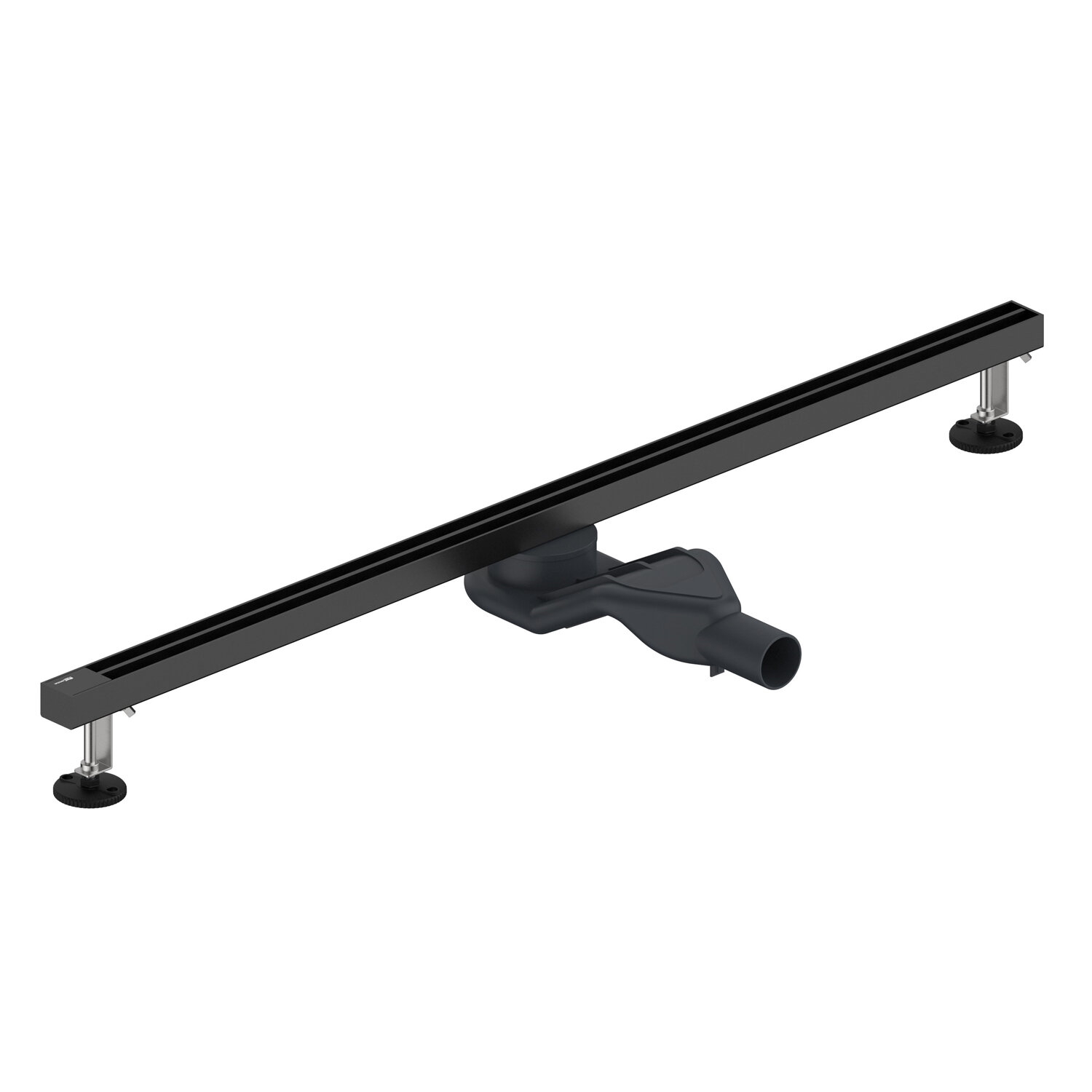 Изображение товара Дренажный канал WasserKRAFT Tauber 64D90MB, 90 см, с двухсторонней решеткой, черный матовый Изображение товара Дренажный канал WasserKRAFT Tauber 64D90MB, 90 см, с двухсторонней решеткой, черный матовый