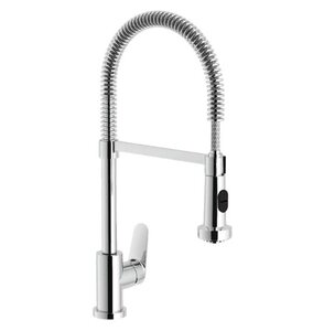 Изображение товара Смеситель Nobili Blues BS101300/3CR, для кухни, гибкий излив, цвет хром