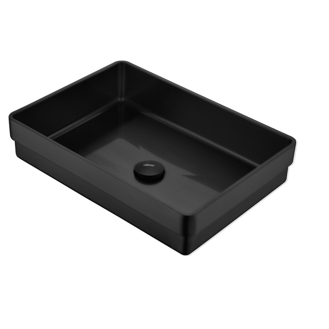 Изображение товара Раковина Abber Wasser Kreis AF2401MB 51 см черная Изображение товара Раковина Abber Wasser Kreis AF2401MB 51 см черная