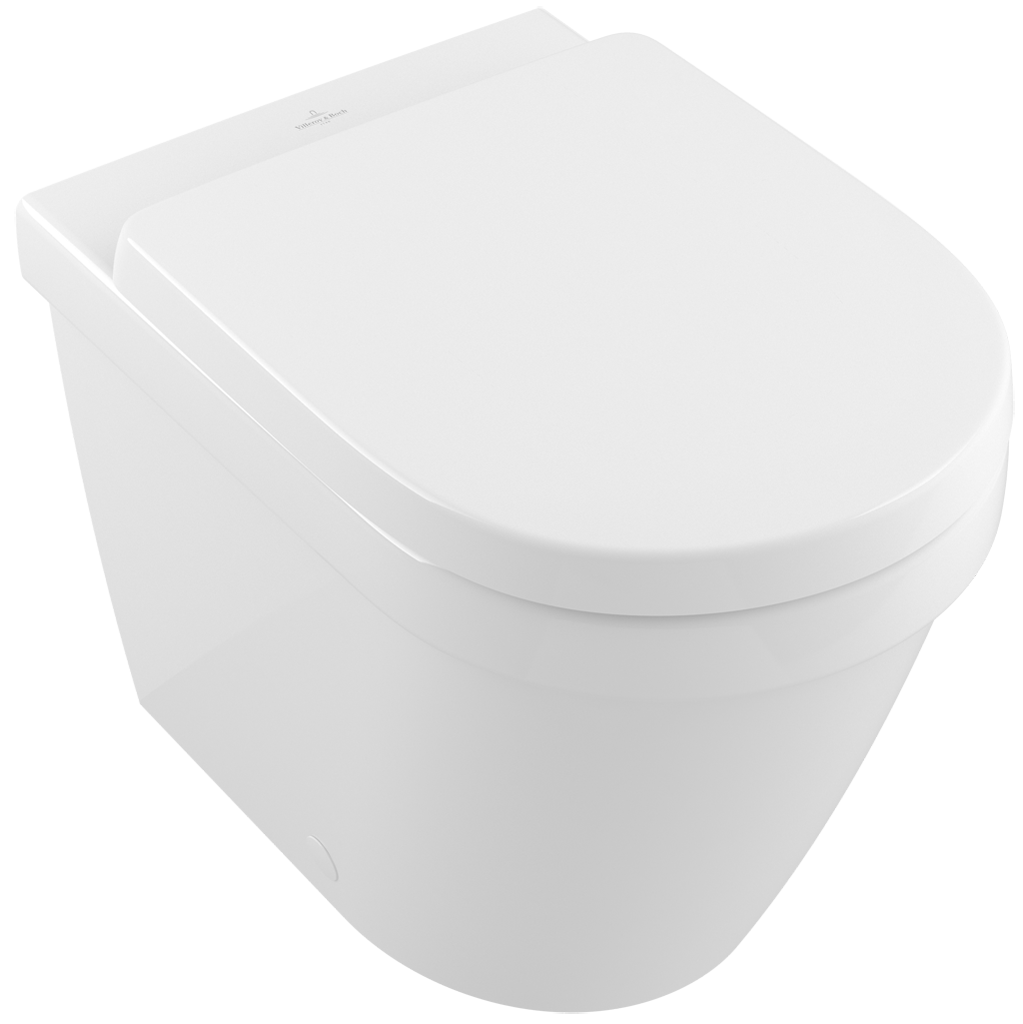 Изображение товара Унитаз приставной Villeroy&Boch Architectura Oval 5690 R001 безободковый Изображение товара Унитаз приставной Villeroy&Boch Architectura Oval 5690 R001 безободковый