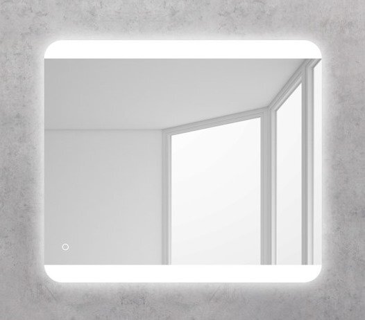 Изображение товара Настенное зеркало BelBagno с LED-подсветкой 100х70 см Изображение товара Настенное зеркало BelBagno с LED-подсветкой 100х70 см
