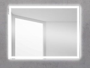 Изображение товара Зеркало BelBagno SPC-GRT-500-800-LED-BTN 50 x 80 см со встроенным светильником и кнопочным выключателем