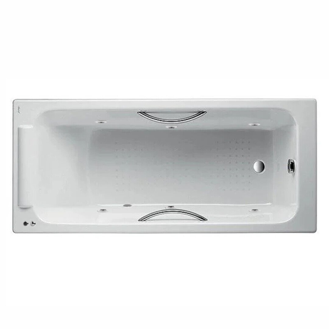Изображение товара Чугунная ванна Jacob Delafon Parallel E2949-00 SOFT CR 150x70 см с гидромассажем