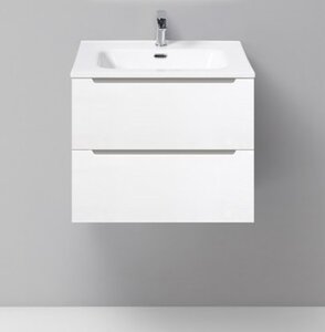 Изображение товара Тумба под раковину BelBagno Etna-600-2C-SO-BL-P 60 см подвесная, цвет белый глянцевый (bianco lucido)