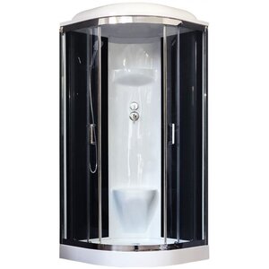 Изображение товара Душевая кабина Royal Bath RB100HK6-BT-CH 100x100 см с тропическим душем