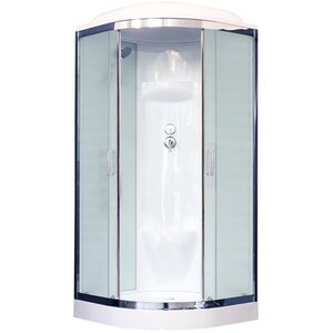 Изображение товара Душевая кабина Royal Bath RB100HK6-WC-CH 100 x 100 см с тропическим душем