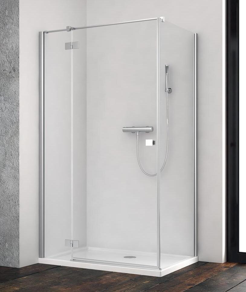 Изображение товара Душевой уголок Radaway Essenza New KDJ 120x80 см распашная дверь хром Изображение товара Душевой уголок Radaway Essenza New KDJ 120x80 см распашная дверь хром