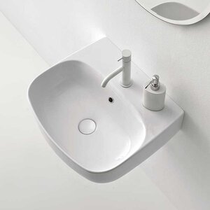 Изображение товара Раковина накладная Kerasan Nolita 534001*1, 50 см, цвет белый глянцевый