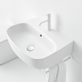 Изображение товара Раковина накладная Kerasan Nolita 60 см белая глянцевая дизайнерская Италия