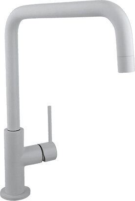 Изображение товара Смеситель для кухни Timo Saona 2306 F White matt белый матовый с поворотным изливом