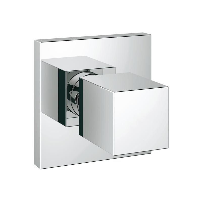 Изображение товара Grohe Eurocube 19910000 вентиль для ванной, хром Изображение товара Grohe Eurocube 19910000 вентиль для ванной, хром