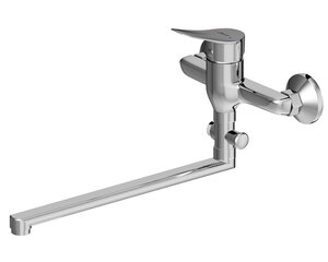 Изображение товара Смеситель Dorff Norma D1095000 для ванны и душа с душевым набором, хром