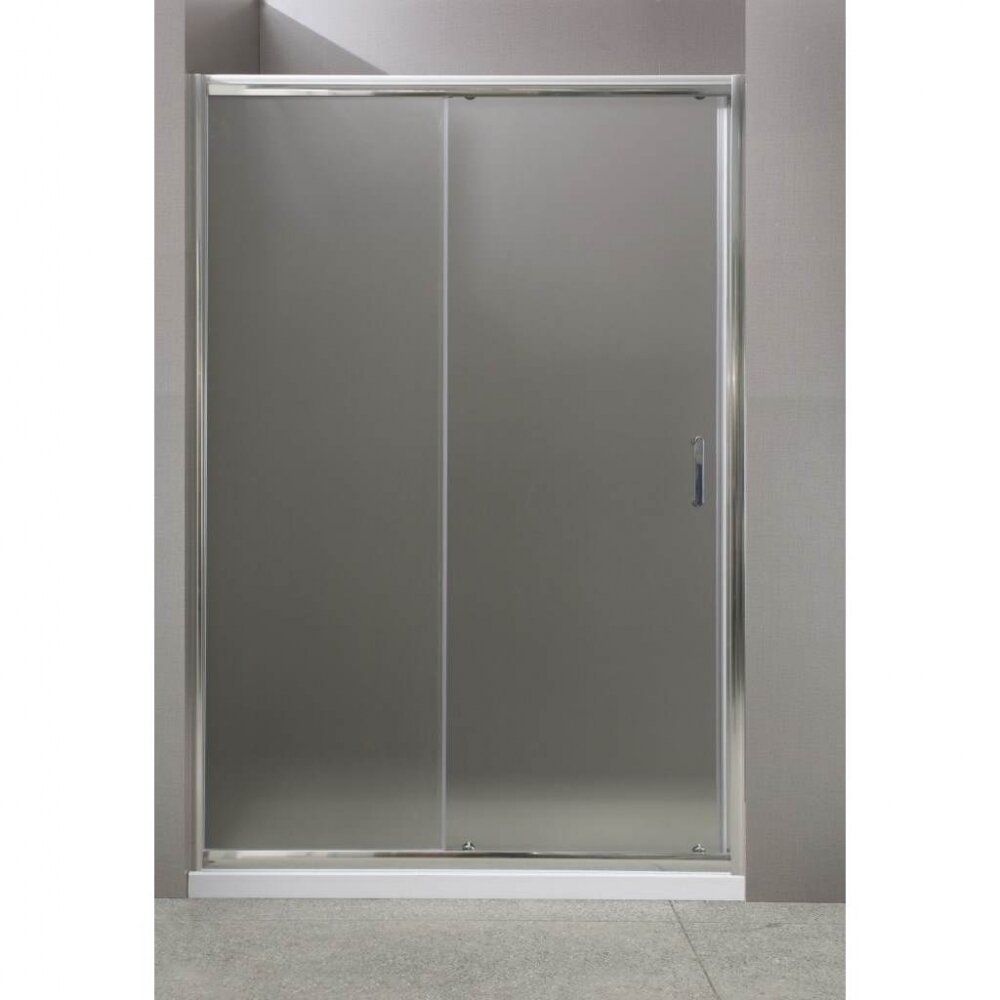 Изображение товара Душевая дверь в нишу BelBagno UNO 115 х 185 см стекло хром