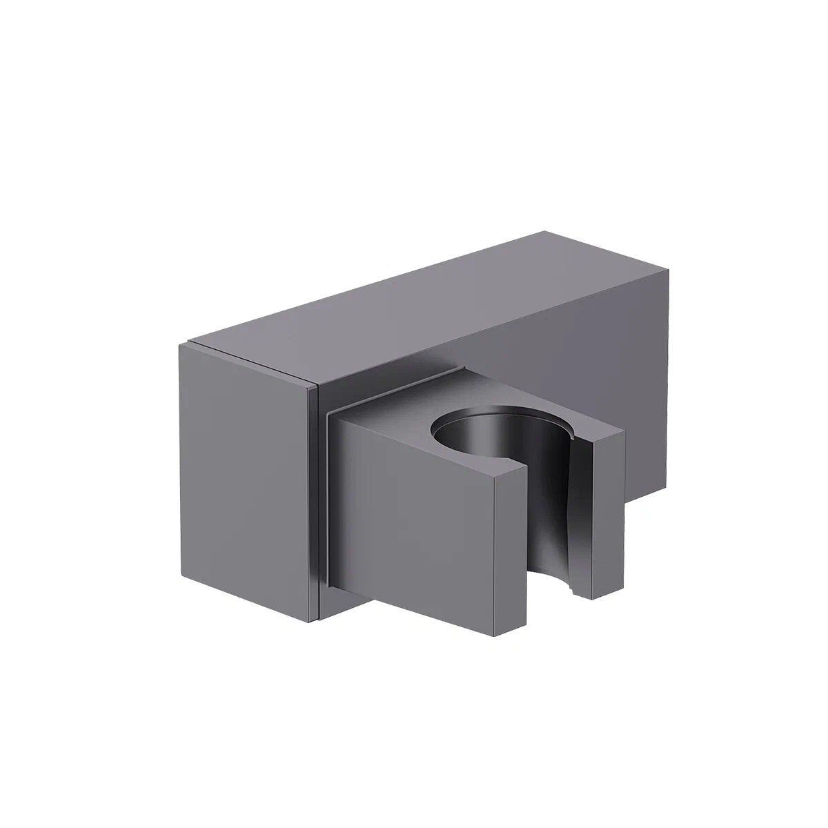 Изображение товара Держатель для душевой лейки Raglo R470.40.09, цвет графит Изображение товара Держатель для душевой лейки Raglo R470.40.09, цвет графит