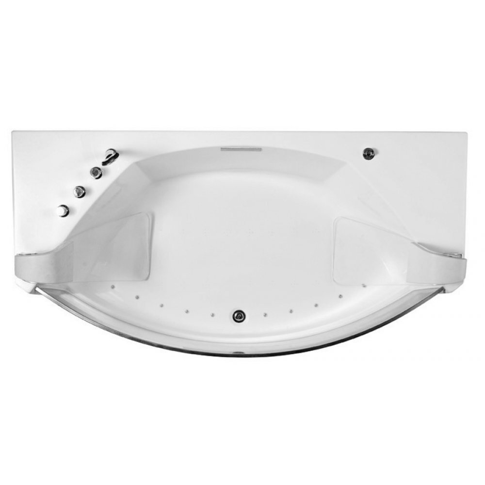 Изображение товара Ванна акриловая Gemy G9079, с аэромассажем и хромотерапией, 200 x 105 x 60 см