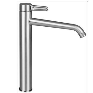 Изображение товара Смеситель Jacob Delafon Nouvelle Vague E78340-CAT для раковины, высокий, без донного клапана, цвет хром матовый