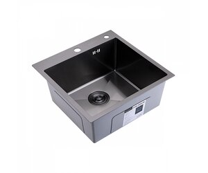 Изображение товара Кухонная мойка Splenka S701.5050.09, 50 см, нержавеющая сталь, PVD графит