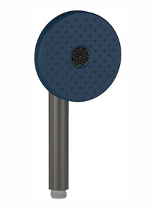 Изображение товара Ручной душ Jacob Delafon Nouvelle Vague E27796-BLE-BLV двухрежимный, цвет синий, черный матовый