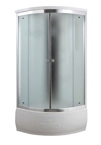 Изображение товара Душевая кабина Timo Comfort T-8880 F Fabric Glass, стекло матовое, 80 x 80 см