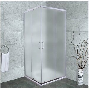 Изображение товара Душевой уголок Timo Altti-611 F Foggy Glass, стекло матовое дымчатое, 100 х 100 х 190 см