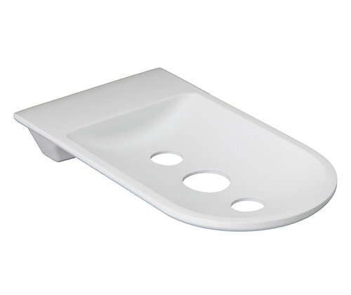 Изображение товара Мыльница-решетка WasserKRAFT Kammel K-8369W белая металлическая для ванной