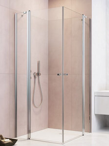 Изображение товара Душевая дверь Radaway Eos II KDD 100/L, 100 х 197 см, с неподвижной частью, стекло прозрачное, профиль хром, левая, 13799462-01L