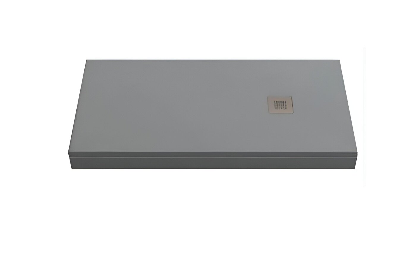 Изображение товара Душевой поддон Good Door Essentials 120x80 графит ЛП00059 искусственный камень Изображение товара Душевой поддон Good Door Essentials 120x80 графит ЛП00059 искусственный камень