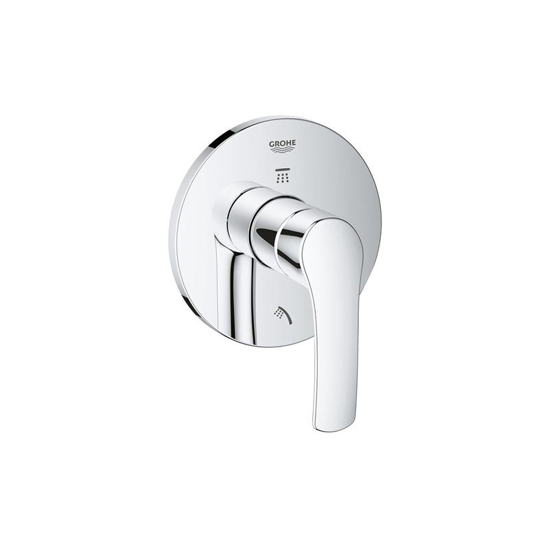 Изображение товара Переключатель потоков Grohe Eurosmart хром для душа с скрытым монтажем Изображение товара Переключатель потоков Grohe Eurosmart хром для душа с скрытым монтажем