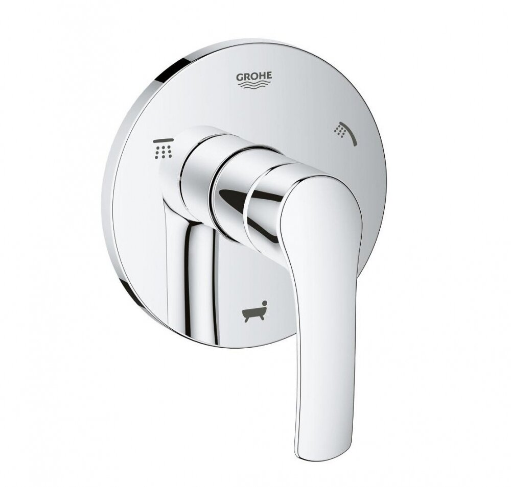 Изображение товара Переключатель потоков Grohe Eurosmart 19972002 hromirovannyi