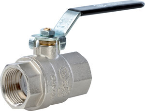 Изображение товара Шаровый кран Stout SVB-0001 3/4 вн-вн, полнопроходной, ручка рычаг