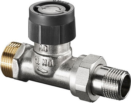 Изображение товара Вентиль Oventrop A DN 15 1/2x3/4 прямой редукционный хром