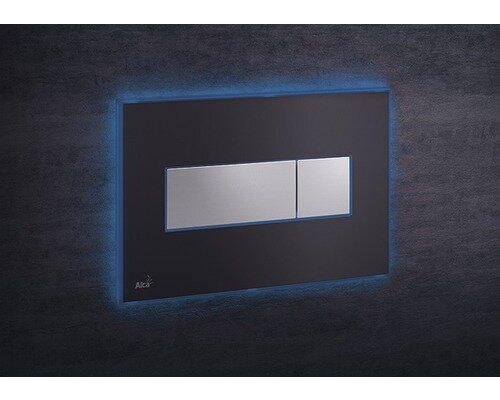 Изображение товара Кнопка управления AlcaPlast М1475 - AEZ111 с подсветкой для унитаза