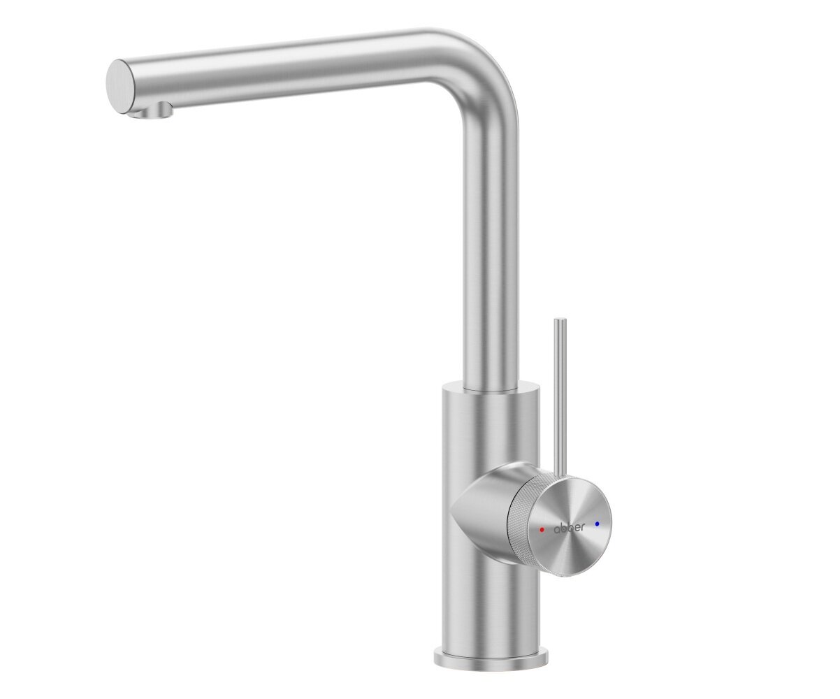 Изображение товара Смеситель Abber Emotion 316 AF8814BST, для кухонной мойки, сталь брашированная Изображение товара Смеситель Abber Emotion 316 AF8814BST, для кухонной мойки, сталь брашированная