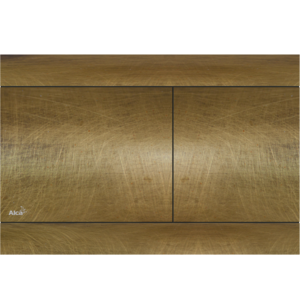 Изображение товара Кнопка смыва AlcaPlast FUN-ANTIC бронза FLAT металл матовый