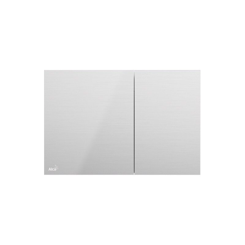 Изображение товара Кнопка управления для унитаза AlcaPlast AIR INOX FLAT металл-матовый