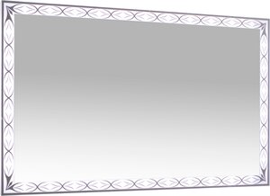 Изображение товара Зеркало De Aqua с подсветкой 120x75 см, сенсорный выключатель, двойной LED контур