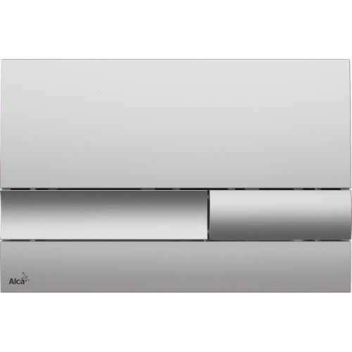 Изображение товара Кнопка управления для унитаза AlcaPlast M1732 хром-матовая