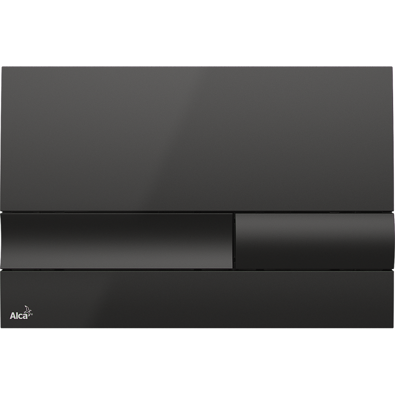 Изображение товара Кнопка управления AlcaPlast M1738 черная для унитаза и биде