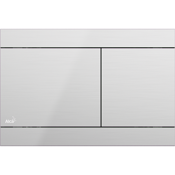 Изображение товара Кнопка управления для унитаза AlcaPlast FUN INOX FLAT хромовая Изображение товара Кнопка управления для унитаза AlcaPlast FUN INOX FLAT хромовая