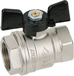 Изображение товара Шаровый кран Bugatti New Jersey 912 1/2 вн-вн, бабочка (9120004)