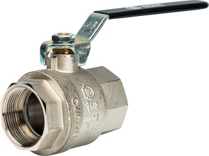 Изображение товара Шаровый кран Stout SVB-0001 1 1/2 полнопроходной вн-вн с ручкой рычаг