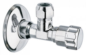 Изображение товара Вентиль Itap 348 1/2 х 10 мм угловой, с цанговым зажимом