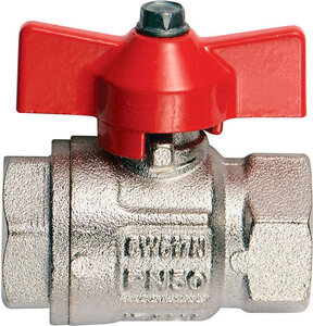 Изображение товара Шаровый кран Itap 092 Ideal 1 муфтовый полнопроходной, бабочка