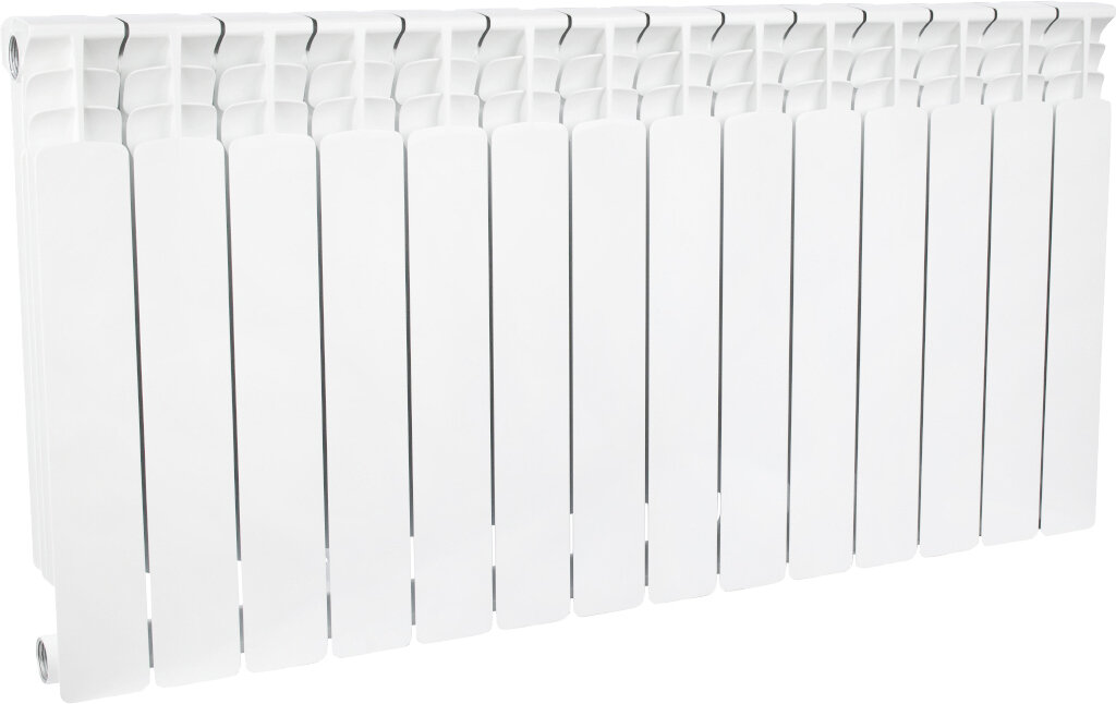 Изображение товара Биметаллический радиатор Stout Space SRB-0310-050014 14 секций боковое подключение Россия