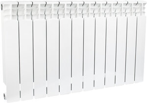Изображение товара Радиатор биметаллический Stout Space SRB-0310-050012 12 секций, боковое подключение, SRB-0310-050012