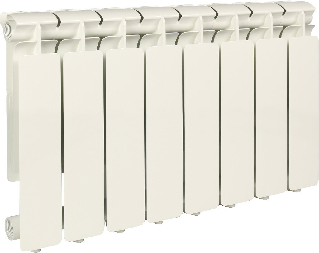 Изображение товара Радиатор алюминиевый Stout Bravo SRA-0110-035008 8 секций белый