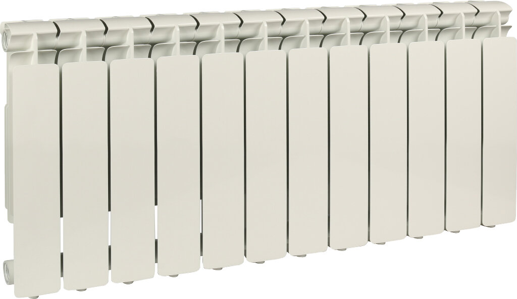 Изображение товара Алюминиевый радиатор Stout Bravo SRA-0110-035012 12 секций боковое подключение